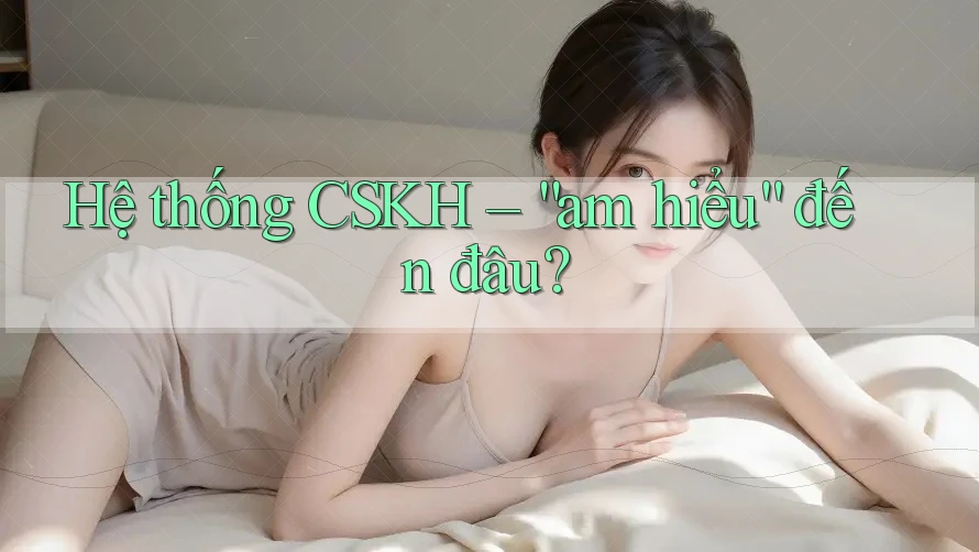 Hệ thống CSKH – “am hiểu” đến đâu? Hệ thống CSKH – “am hiểu” đến đâu?