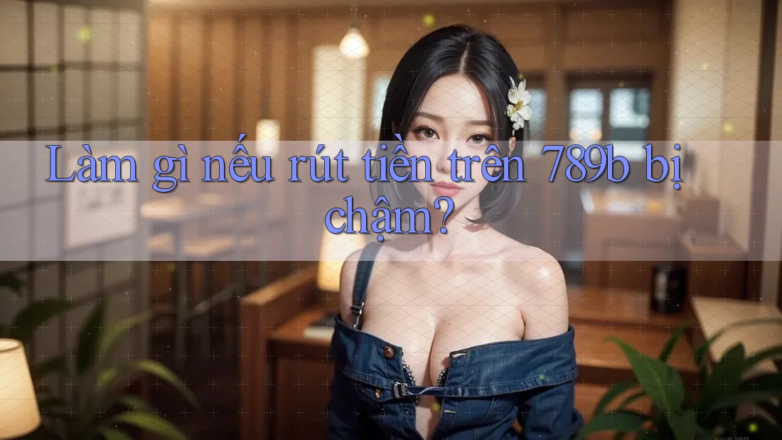 Làm gì nếu rút tiền trên 789b bị chậm? Làm gì nếu rút tiền trên 789b bị chậm?