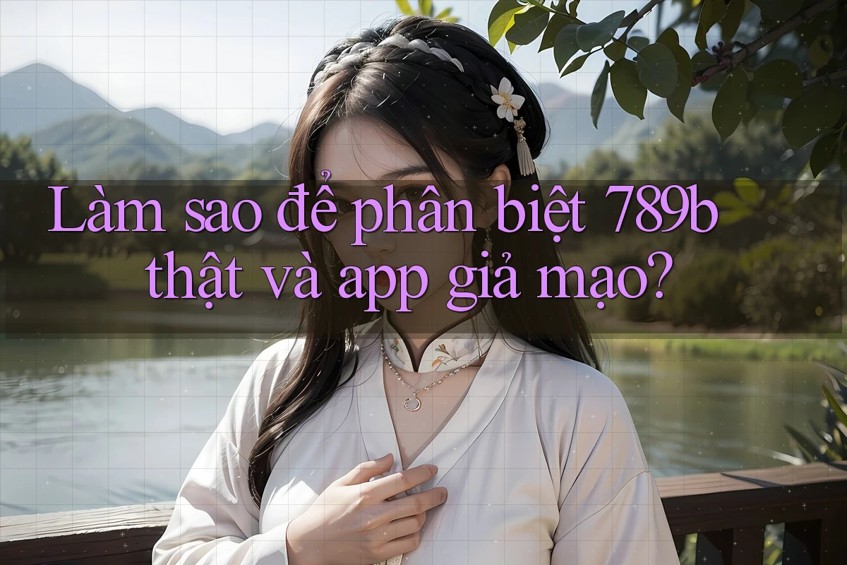 Làm sao để phân biệt 789b thật và app giả mạo? Làm sao để phân biệt 789b thật và app giả mạo?