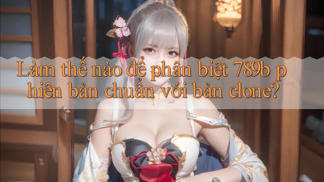 Làm thế nào để phân biệt 789b phiên bản chuẩn với bản clone? Làm thế nào để phân biệt 789b phiên bản chuẩn với bản clone?