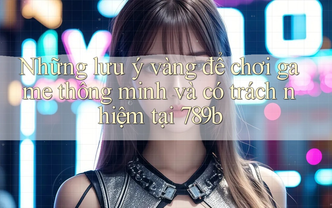 Những lưu ý vàng để chơi game thông minh và có trách nhiệm tại 789b Những lưu ý vàng để chơi game thông minh và có trách nhiệm tại 789b