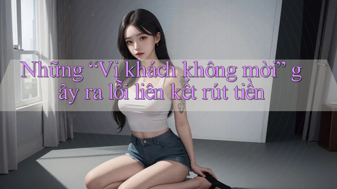 Những “Vị khách không mời” gây ra lỗi liên kết rút tiền Những “Vị khách không mời” gây ra lỗi liên kết rút tiền