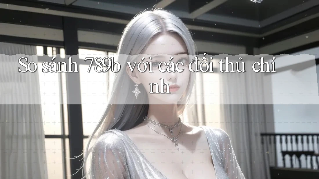 So sánh 789b với các đối thủ chính So sánh 789b với các đối thủ chính