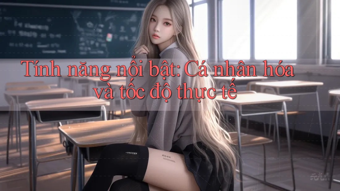 Tính năng nổi bật: Cá nhân hóa và tốc độ thực tế Tính năng nổi bật: Cá nhân hóa và tốc độ thực tế