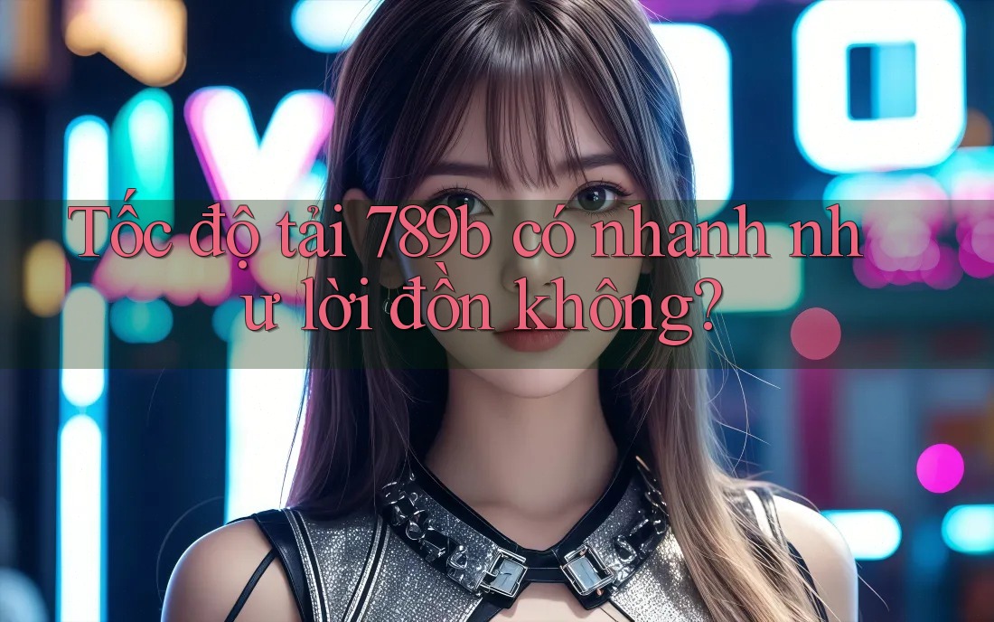 Tốc độ tải 789b có nhanh như lời đồn không? Tốc độ tải 789b có nhanh như lời đồn không?
