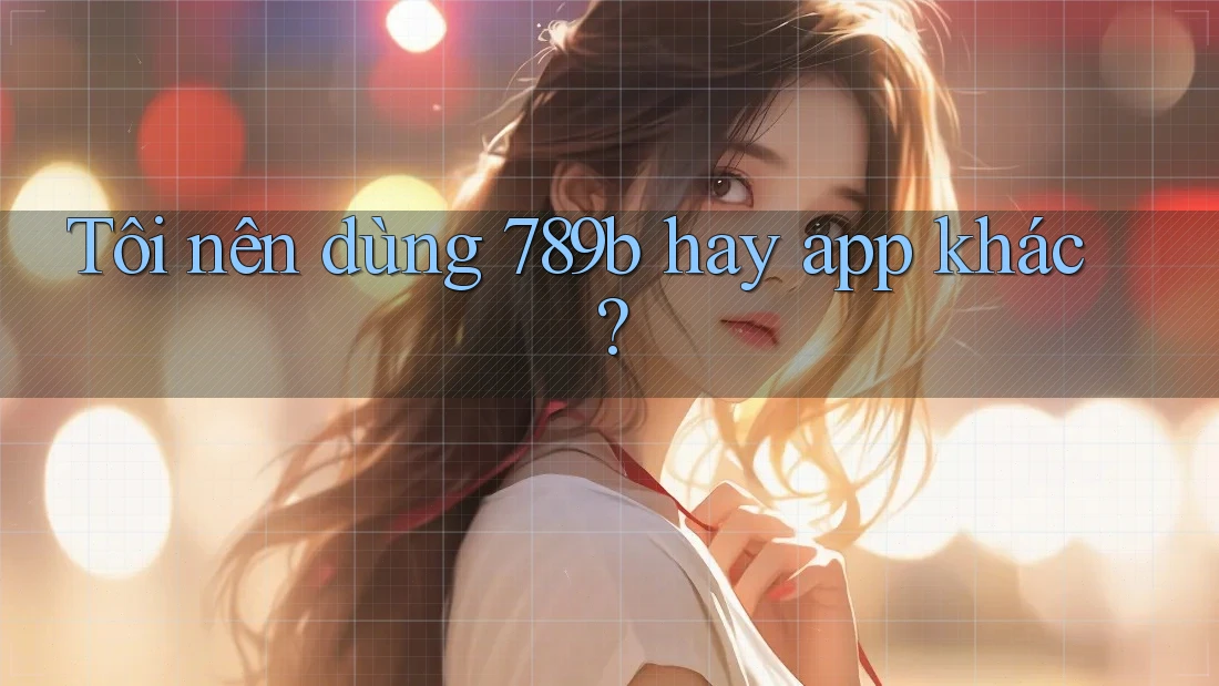 Tôi nên dùng 789b hay app khác? Tôi nên dùng 789b hay app khác?